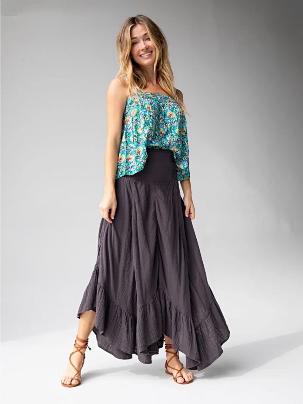 NATURAL LIFE Feelin’ Alive Convertible MIDI Skirt